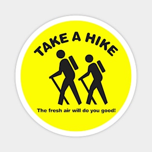 Take A Hike Magnet